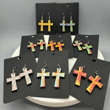 Cross Earrings 2 - #0585