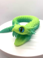 3D Printed 13" ARTICULATING FANGED VIPER SNAKE 2 - #0485