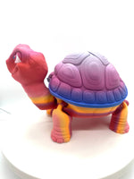 3D Printed 4 1/2" ARTICULATING BOX TURTLE 1 - #0324