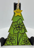 Month Flower Tree Ornament - #0045