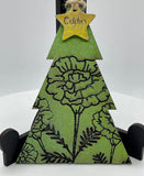 Month Flower Tree Ornament - #0045