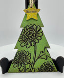 Month Flower Tree Ornament - #0045