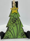 Month Flower Tree Ornament - #0045