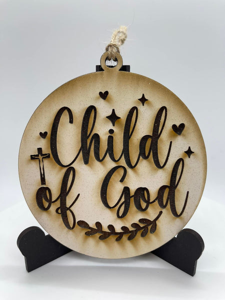 Child Of God Ornament - #74