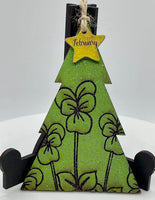 Month Flower Tree Ornament - #0045