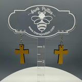 Cross Earrings 2 - #0585