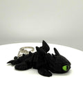 3D Printed 2" ARTICULATING DRAGON KEYCHAIN 1 - #0505