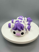 3D Printed 9" ARTICULATING COW 1 - #0616