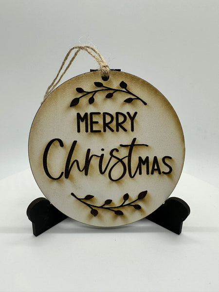 Merry Christmas Ornament - #265