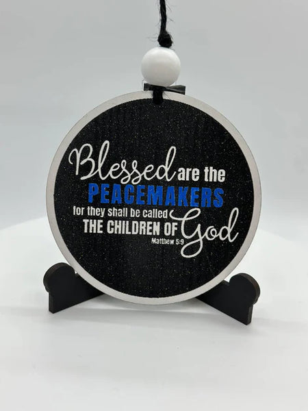 Blessed Are The Peacemakers Ornament - #0055