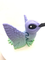 3D Printed 3" ARTICULATING HUMMINGBIRD 1 - #0257