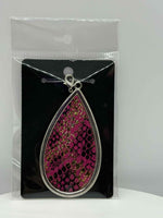 Charm - Snakeskin Teardrop - #0533