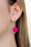 Dine and Dash - Pink Necklace - P0891