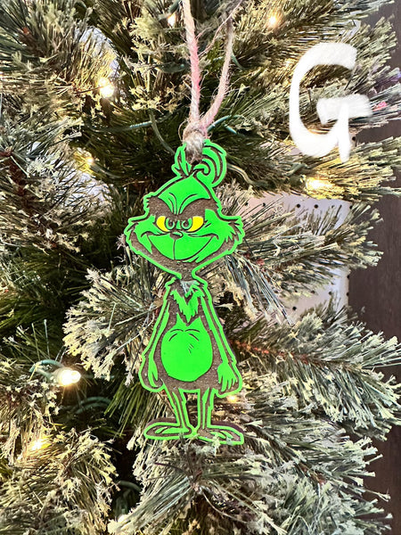 2024 Grinch G Ornament - #0145