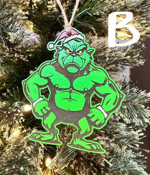 2024 Grinch B Ornament - #0140