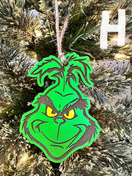 2024 Grinch H Ornament - #0146