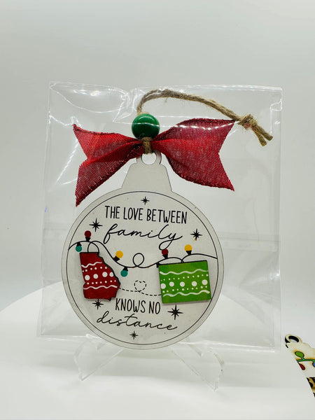 The Love Between Family Ornament - #0138