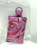 Fabric Swirl Pattern Keychain - #0554