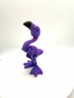 3D Printed 4" ARTICULATING FLAMINGO 5 - #0333