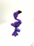 3D Printed 4" ARTICULATING FLAMINGO 5 - #0333