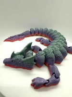 3D Printed 13" ARTICULATING DRAGON 1 - #0500