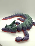 3D Printed 13" ARTICULATING DRAGON 1 - #0500