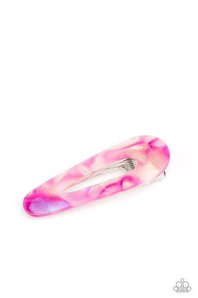 Walking on HAIR - Pink - Hair Clip - #P0024