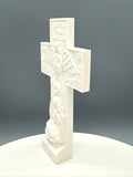 3D Printed 4 1/2" JOY TO THE WORLD NATIVITY CROSS 1 - #0604