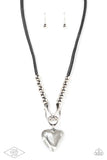 Forbidden Love - Black Necklace - P0298
