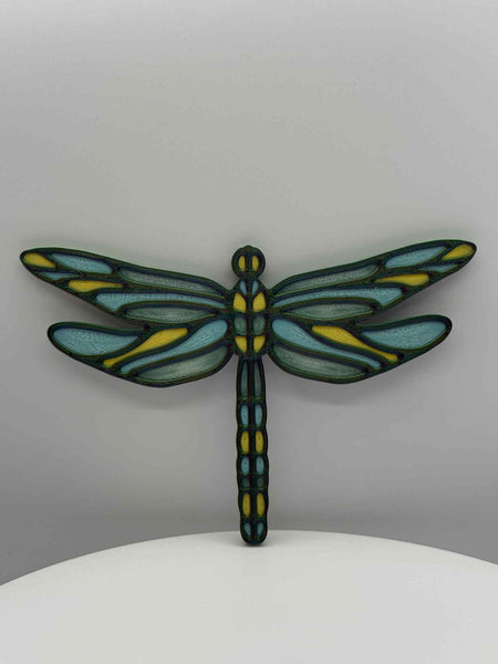 3D Printed 5 1/2" DRAGONFLY WITH MAGNET 1 - #0518