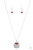 Simple Blessings - Red Necklace - P0687