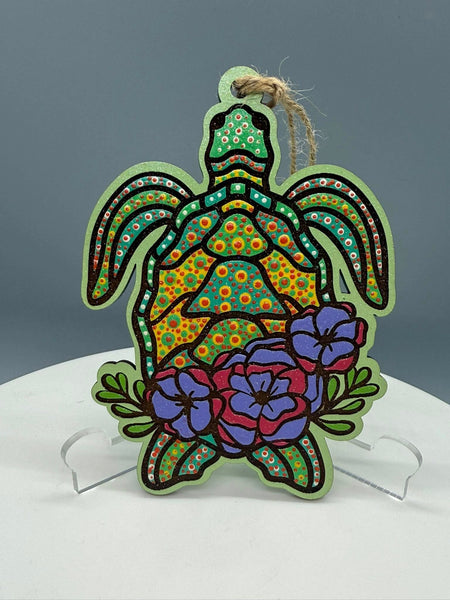 Sea Turtle 6 Ornament - #0641