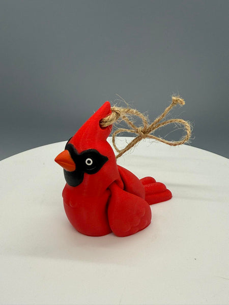 3D Printed 2 1/2" RED BIRD 1 - #0638