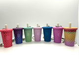 3D Printed 2" RANDOM SURPRISE COLOR TUMBLER KEYCHAIN 1 - #0512