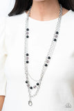 GLEAM Work - Black Lanyard - P0171