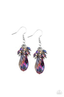 Well Versed in Sparkle - Purple Earrings - P0505