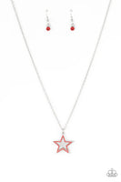 American Anthem - Red Necklace - P0354