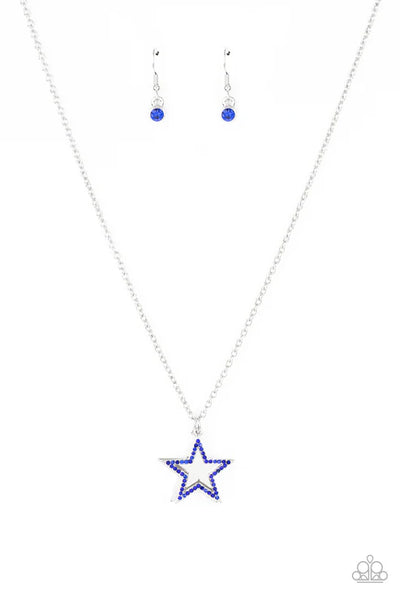 American Anthem - Blue Necklace - P0702