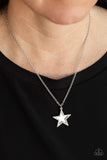 American Anthem - White Necklace - P0675