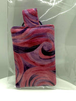 Fabric Swirl Pattern Keychain - #0554