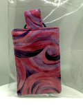 Fabric Swirl Pattern Keychain - #0554