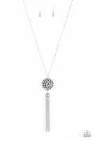 Rhinestone Revolution - White Necklace - P0713