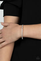 Timelessly Tiny - White Bracelet - P0525
