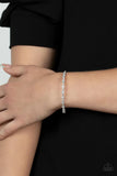 Timelessly Tiny - White Bracelet - P0525