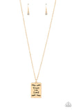 All About Trust - Gold Necklace - P0166