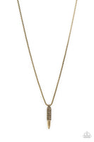 Highland Hunter - Brass Mens Necklace - P0753