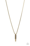 Highland Hunter - Brass Mens Necklace - P0753