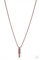 Highland Hunter - Copper Mens Necklace - P0719