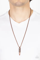 Highland Hunter - Copper Mens Necklace - P0719