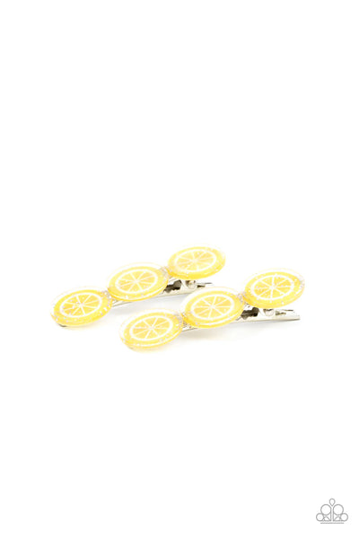 Charismatically Citrus - Yellow - Hair Clip - #P0850